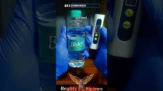 Bisleri drinking water TDS level  Packed Drinking Water [upl. by Holden]