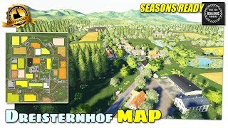 FS19  Dreisternhof Map  review [upl. by Dori]