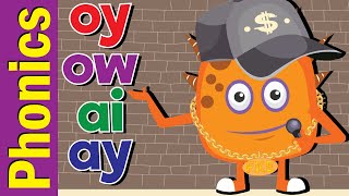 Digraph Rap 3  Phonics Digraph Song for Kids  Fun Kids English [upl. by Orford]