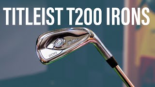 TITLEIST T200 IRONS [upl. by Yrellav649]