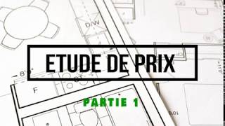 ETUDE DE PRIX COURS ET EXERCICE partie 1 [upl. by Tan255]