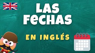 LAS FECHAS EN INGLÉS  INGLÉS PARA NIÑOS CON MR PEA  ENGLISH FOR KIDS [upl. by Ennavoj]