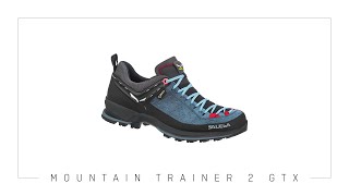 SALEWA  MOUNTAIN TRAINER 2 GORE TEX®  trekking shoes [upl. by Yahsram]