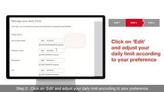 How to Change Online Banking Limit  HSBC Online Banking [upl. by Iztim]