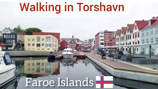 Walking in Torshavn  Faroe Islands capital [upl. by Press]