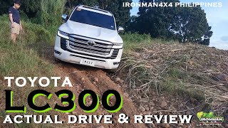 LANDCRUISER 300 ZX LC300 Actual Drive and Review [upl. by Einram]