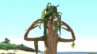 Stick Man Gets Lost At The Beach  Gruffalo World Stick Man [upl. by Anoirtac]