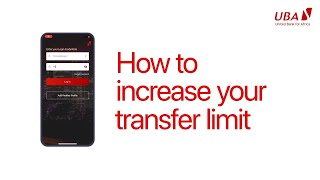 How increase your transfer limit with the new UBA Mobile App [upl. by Streetman]