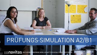 mündliche Prüfung A2B1 Skalierte DTZPrüfung  Simulation [upl. by Neumann]