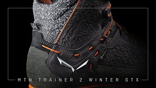 SALEWA  MOUNTAIN TRAINER 2 WINTER GORETEX®  TREKKING SHOES [upl. by Dixon]