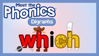 Meet the Phonics Digraphs  Pronouncing Segment [upl. by Ahsenre]