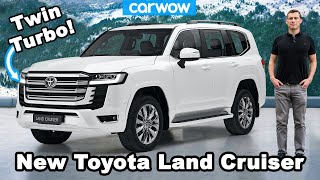 New Toyota Land Cruiser  see why its even tougher than ever before [upl. by Egroj]