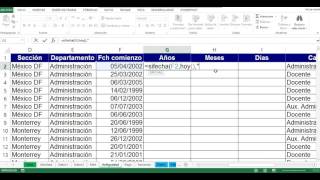 Funcion SiFecha oculta en Excel [upl. by Annair249]