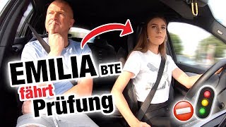 Praktische Führerscheinprüfung mit Emilia BTE 🤯  Fischer Academy [upl. by Gnoht200]