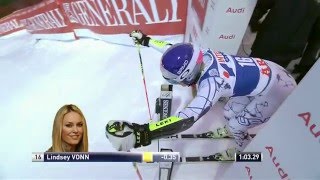 Lindsey Vonn WINS Giant Slalom at Åre [upl. by Harwilll]