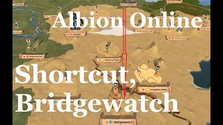 Albion Online  Caerleon to Bridgewatch fast almost safely [upl. by Robby208]