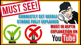 How To Correctly Set A Tattoo Needle amp STROKE Fully Explained [upl. by Alley]