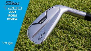 Titleist 2021 T200 Irons Review by TGW [upl. by Ingham698]