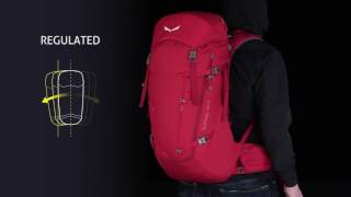 Salewa Alptrek Backpack  Tutorial [upl. by Eeryk522]