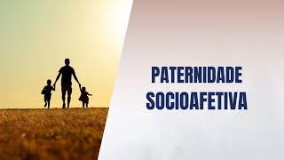 Paternidade socioafetiva [upl. by Colas168]