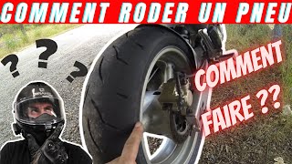 COMMENT RODER UN PNEU MOTO  🤔Je te donne la meilleure méthode TUTO MOTO [upl. by Reiss351]