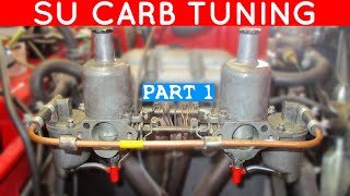 SU Carburettor Tuning  Part 1  Roundtail Restoration [upl. by Atsirt]