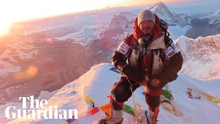 Nirmal Purja climbs worlds 14 highest peaks in recordbreaking 189 days [upl. by Tiana]