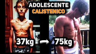 INCREIBLE TRANSFORMACIÓN DE UN ECTOMORFO [upl. by Eiveneg]