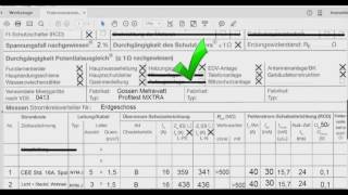 Prüfen elektrischer Anlagen Das Prüfprotokoll [upl. by Daria]