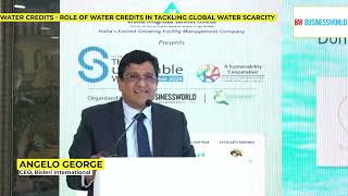 Angelo George CEO Bisleri International  Keynote  The Sustainable World Conclave 2024 [upl. by Fitz]