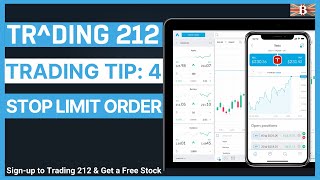 Beginners Guide to Trading 212 Stop Limit Orders Trading Tip 4 [upl. by Cannon]