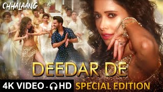 Deedar De  Full Song  Rajkummar Rao  Nushrratt Bharuccha  4K Video  ðŸŽ§ HD Audio [upl. by Ennovahc]