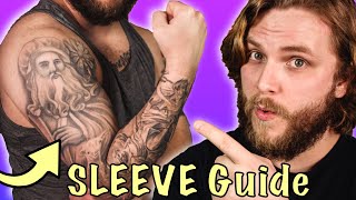 Build A SLEEVE Tattoo In 3 EASY Steps [upl. by Lierbag]