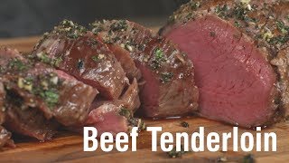 Simple Perfect Roast Beef Tenderloin [upl. by Anabella380]