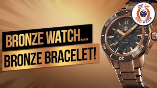 World First Full Bronze Bracelet Zelos Swordfish 40mm [upl. by Yllor]