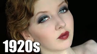 Historically Accurate 1920s Makeup Tutorial [upl. by Cyler]