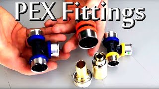 PEX fitting options explained [upl. by Leanatan529]