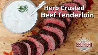 Herb Crusted Beef Tenderloin [upl. by Hplodur873]