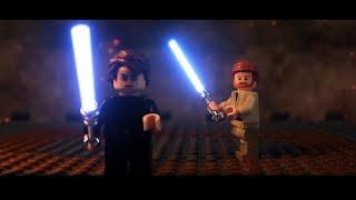 LEGO ANAKIN vs OBIWAN KENOBI [upl. by Carn]