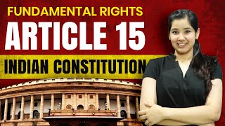 Article 15 Indian Constitution  In Hindi  Important Case Laws [upl. by Kammerer]