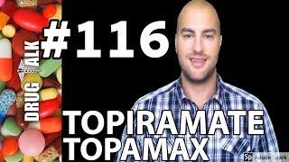 TOPIRAMATE TOPAMAX  PHARMACIST REVIEW  116 [upl. by Naujad]