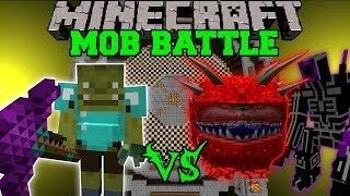 ORC SHAMAN VS CACODEMON MUTANTS amp MAGE  Minecraft Mob Battles  Mods [upl. by Linette]