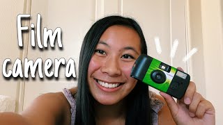 How to use a Disposable Camera  FUJI FILM [upl. by Dawna]