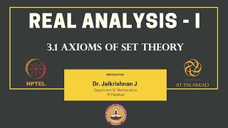 31 Axioms of Set Theory [upl. by Rainger]