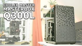 Cooler Master Masterbox Q300L Micro ATX Review [upl. by Ameh454]