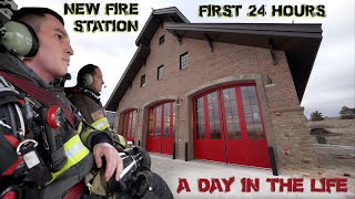 First 24 Hours in a New Fire Station  A Day in the Life [upl. by Asek]