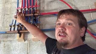 Pex Manifold Howto [upl. by Bac]