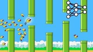 AI Learns to play Flappy Bird [upl. by Amor]