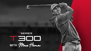 Max Homa Hits The Titleist T300 Irons [upl. by Carry]