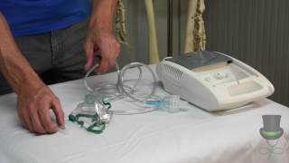 How to set up a nebulizer treatment [upl. by Kristof673]